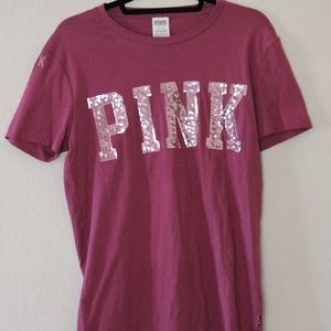 PINK Women's Short Sleeve